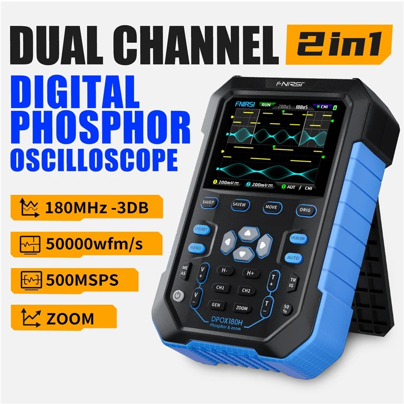 FNIRSI DPOX180H Handheld Digit - огляд і ціна Fnirsi Digital Oscilloscope Handheld