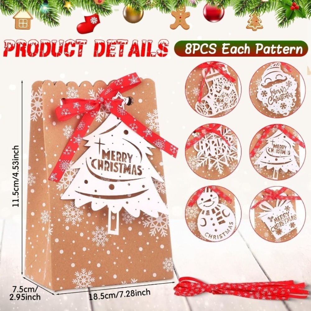 6/12Pcs Christmas Snowflake Pa - огляд і ціна Packaging