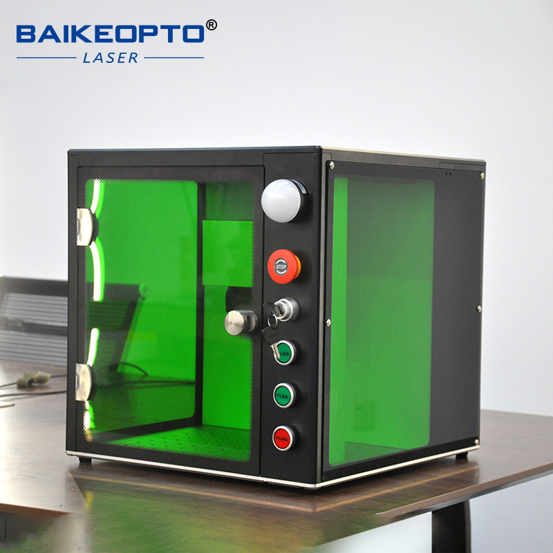 Compact Enclosed Fiber Laser E - огляд і ціна Fiber Laser Marking Machine 30W