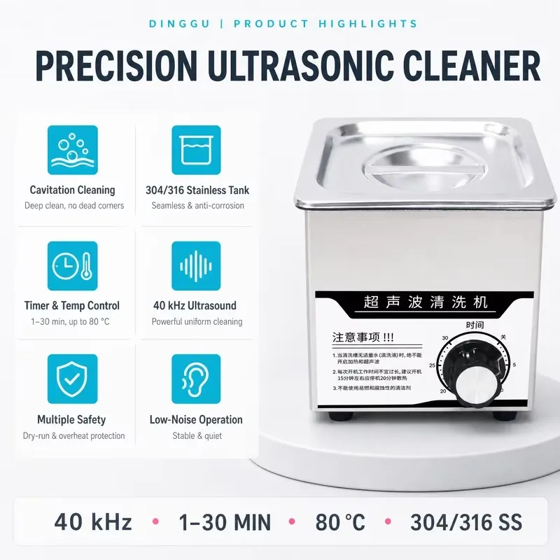 Industrial 30L 40kHz Stainless - огляд і ціна Ultrasonic Cleaner 30L Industrial